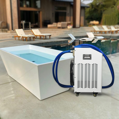 Buit In UV Desinfection Ice Bath Water Chiller Cold Tub Chiller For Sport Recovery