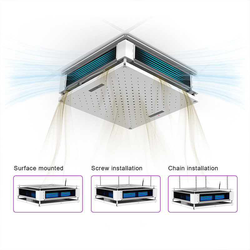 PIR Infrared UVC Disinfection Light Air Purifier Remote Control 277V 150W