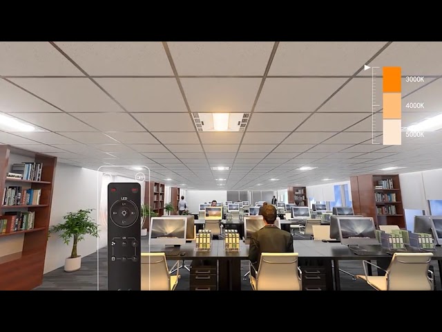 Company videos about 254nm Ceiling LED Panel Light 135W Disinfection Air Circulation