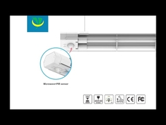 254nm 40W UVC LED Germicidal Lamp Quartz Tube Microwave Sensors